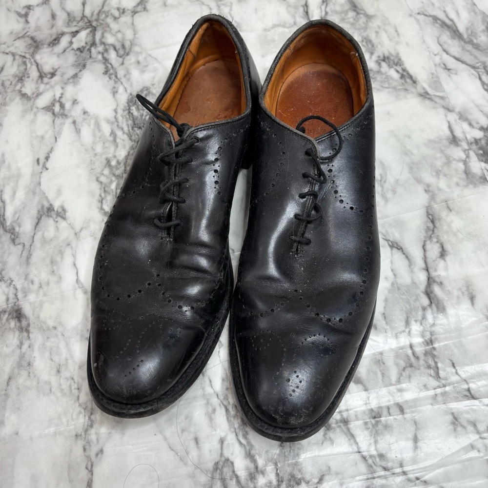 Allen Edmonds Hastings Oxford Dress Shoes black size 11 leather